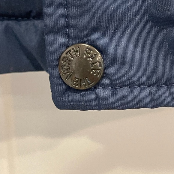 Vintage made in the USA The North Face & R&R Uniforms size medium long blue - Picture 3 of 10